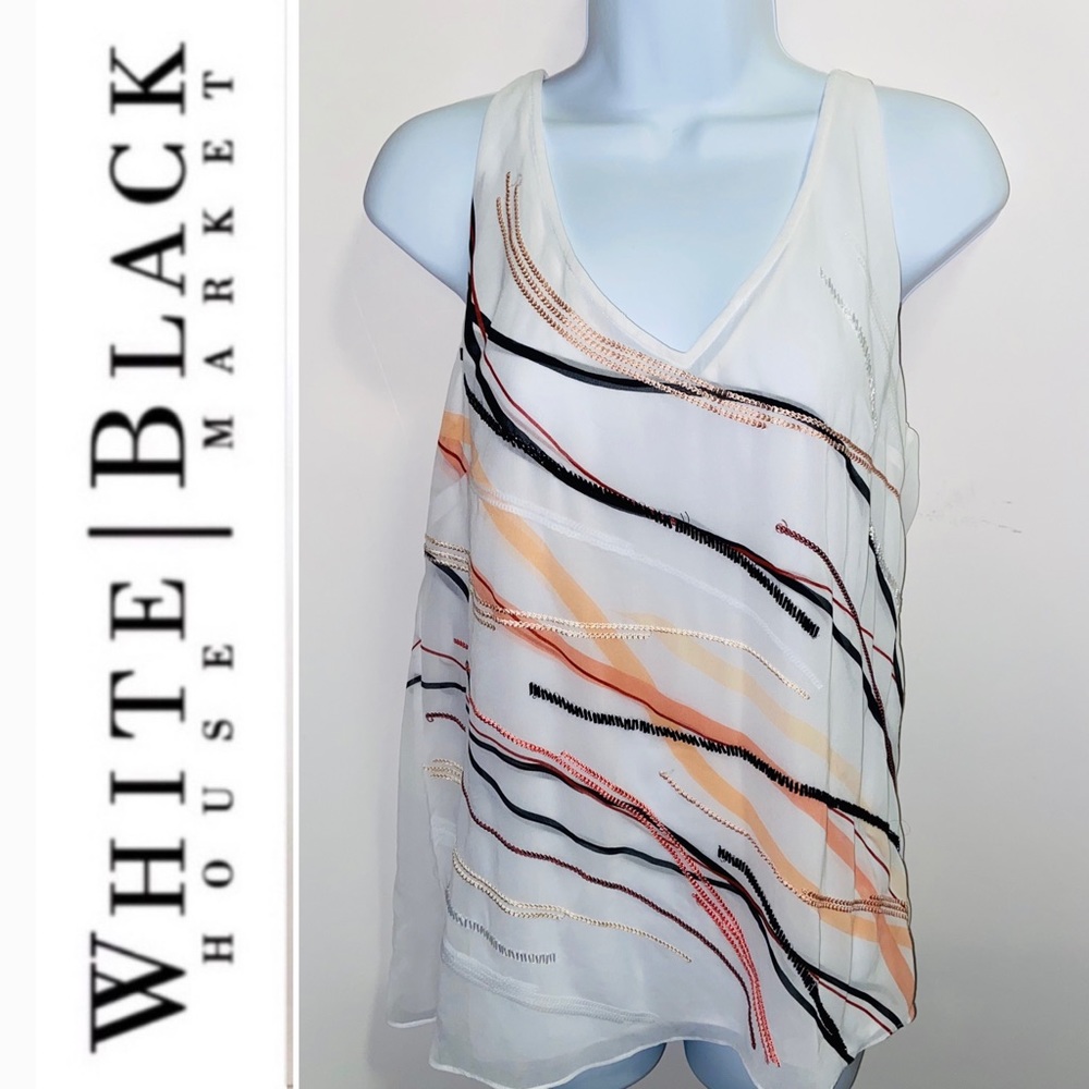White House Black Market Tank Top Size Medium